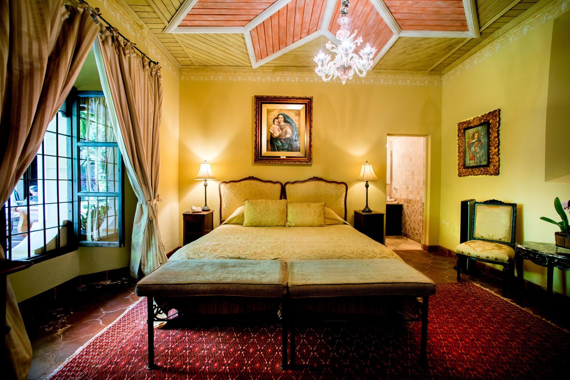 Hotel Palacio De Dona Leonor Антигуа-Гватемала Экстерьер фото