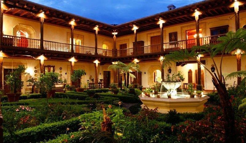 Hotel Palacio De Dona Leonor Антигуа-Гватемала Экстерьер фото